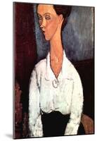 Amadeo Modigliani Portrait Art Print Poster-null-Mounted Poster