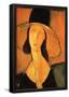 Amadeo Modigliani Portrait of a Woman with Hat Art Print Poster-null-Framed Poster