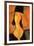 Amadeo Modigliani Portrait of a Woman with Hat-Amedeo Modigliani-Framed Art Print