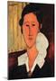 Amadeo Modigliani Portrait of Anna Zborowska 3 Art Print Poster-null-Mounted Poster