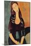 Amadeo Modigliani Portrait of Jeanne Hebuterne 6 Art Print Poster-null-Mounted Poster