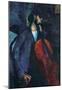 Amadeo Modigliani The Cellist Art Print Poster-null-Mounted Poster
