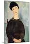 Amadeo Modigliani Young Girl Art Print Poster-null-Mounted Poster