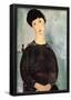 Amadeo Modigliani Young Girl Art Print Poster-null-Framed Poster
