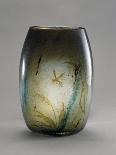 Glass Vase Decorated with Bees and Grasses, 1900-Amadeo Preziosi-Giclee Print