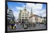 Amagertorv, Amager Square, Part of the Stroget Pedestrian Zone, Copenhagen, Denmark-Michael Runkel-Framed Photographic Print