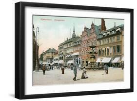 Amagertorv, Copenhagen, Denmark-null-Framed Art Print