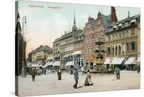 Amagertorv, Copenhagen, Denmark-null-Stretched Canvas