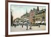 Amagertorv, Copenhagen, Denmark-null-Framed Art Print