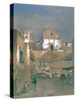 Amalfi, 1851-Giacinto Gigante-Stretched Canvas