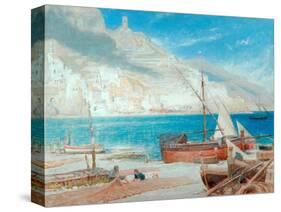 Amalfi, 1900-Albert Goodwin-Stretched Canvas