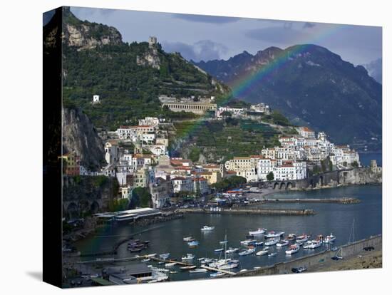 Amalfi, Amalfi Coast, Italy-Walter Bibikow-Stretched Canvas