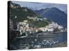 Amalfi, Amalfi Coast, Italy-Walter Bibikow-Stretched Canvas