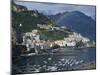 Amalfi, Amalfi Coast, Italy-Walter Bibikow-Mounted Photographic Print