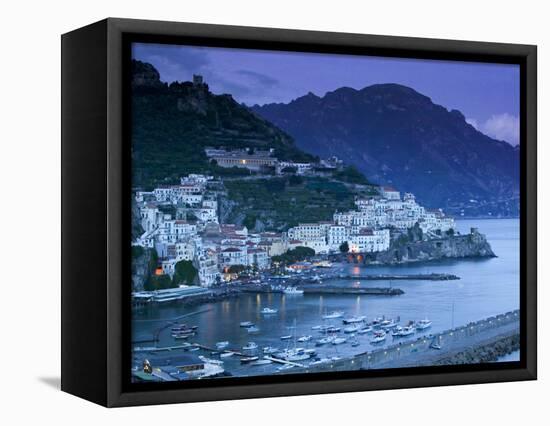 Amalfi, Amalfi Coast, Italy-Walter Bibikow-Framed Stretched Canvas