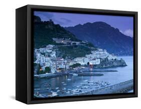 Amalfi, Amalfi Coast, Italy-Walter Bibikow-Framed Stretched Canvas