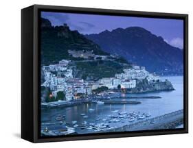 Amalfi, Amalfi Coast, Italy-Walter Bibikow-Framed Stretched Canvas