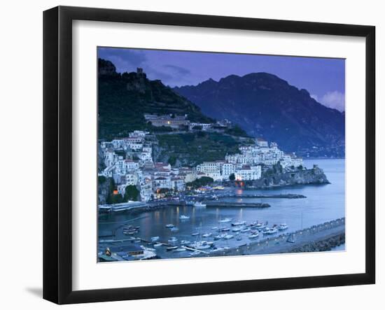 Amalfi, Amalfi Coast, Italy-Walter Bibikow-Framed Premium Photographic Print