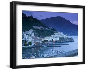 Amalfi, Amalfi Coast, Italy-Walter Bibikow-Framed Premium Photographic Print