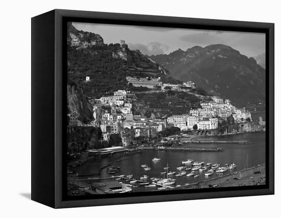 Amalfi, Amalfi Coast, Italy-Walter Bibikow-Framed Stretched Canvas