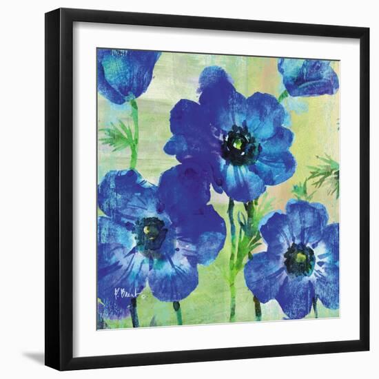 Amalfi Anemonies-Paul Brent-Framed Art Print