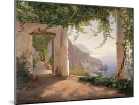 Amalfi Cappuccini-Carl Frederic Aagaard-Mounted Premium Giclee Print