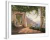 Amalfi Cappuccini-Carl Frederic Aagaard-Framed Premium Giclee Print