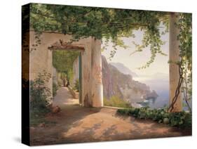 Amalfi Cappuccini-Carl Frederic Aagaard-Stretched Canvas
