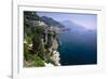 Amalfi Coast Cliffside Scenic , Italy-George Oze-Framed Photographic Print