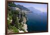 Amalfi Coast Cliffside Scenic , Italy-George Oze-Framed Photographic Print