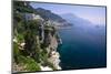 Amalfi Coast Cliffside Scenic , Italy-George Oze-Mounted Photographic Print