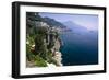 Amalfi Coast Cliffside Scenic , Italy-George Oze-Framed Photographic Print