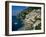 Amalfi Coast, Coastal View and Village, Positano, Campania, Italy-Steve Vidler-Framed Photographic Print