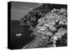 Amalfi Coast, Coastal View and Village, Positano, Campania, Italy-Steve Vidler-Stretched Canvas