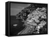 Amalfi Coast, Coastal View and Village, Positano, Campania, Italy-Steve Vidler-Framed Stretched Canvas