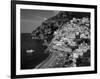 Amalfi Coast, Coastal View and Village, Positano, Campania, Italy-Steve Vidler-Framed Photographic Print