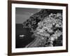 Amalfi Coast, Coastal View and Village, Positano, Campania, Italy-Steve Vidler-Framed Photographic Print