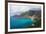 Amalfi Coast Scenic Vista at Positano, Italy-George Oze-Framed Photographic Print