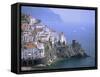 Amalfi Coast, UNESCO World Heritage Site, Campania, Italy, Mediterranean, Europe-Rolf Richardson-Framed Stretched Canvas