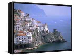 Amalfi Coast, UNESCO World Heritage Site, Campania, Italy, Mediterranean, Europe-Rolf Richardson-Framed Stretched Canvas