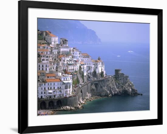 Amalfi Coast, UNESCO World Heritage Site, Campania, Italy, Mediterranean, Europe-Rolf Richardson-Framed Photographic Print