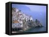 Amalfi Coast, UNESCO World Heritage Site, Campania, Italy, Mediterranean, Europe-Rolf Richardson-Framed Stretched Canvas