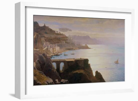 Amalfi Coast-William Stanley Haseltine-Framed Giclee Print