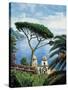 Amalfi Coast-Elizabeth Wright-Stretched Canvas