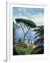 Amalfi Coast-Elizabeth Wright-Framed Art Print