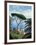 Amalfi Coast-Elizabeth Wright-Framed Art Print