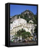 Amalfi, Costiera Amalfitana, Amalfi Coast, Campania, Italy-Roy Rainford-Framed Stretched Canvas