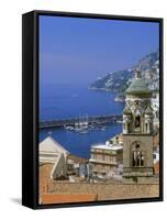 Amalfi, Costiera Amalfitana (Amalfi Coast), Unesco World Heritage Site, Campania, Italy, Europe-G Richardson-Framed Stretched Canvas