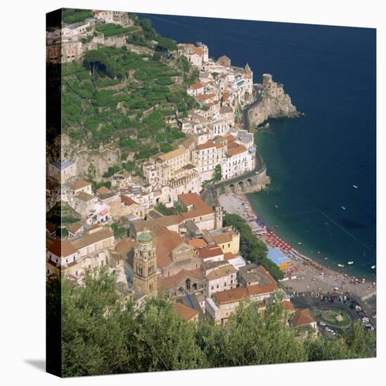 Amalfi, Costiera Amalfitana, Campania, Italy-Roy Rainford-Stretched Canvas