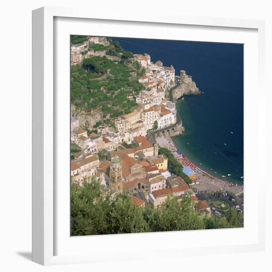 Amalfi, Costiera Amalfitana, Campania, Italy-Roy Rainford-Framed Photographic Print